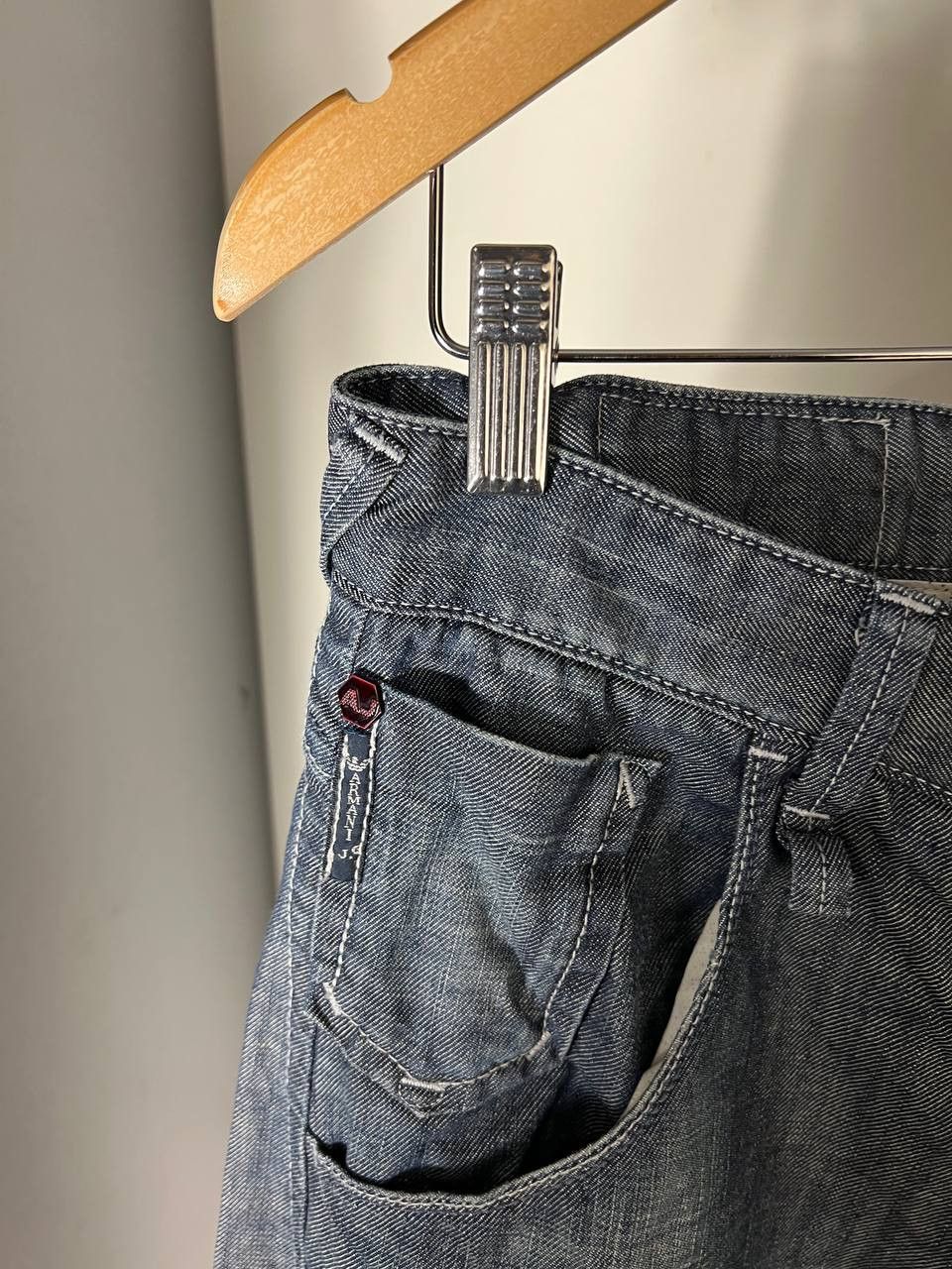 Armani VINTAGE ARMANI JEANS RETRO ITALIAN DESIGNER JEANS Y2K 90s Size US 32 / EU 48 - 18 Thumbnail