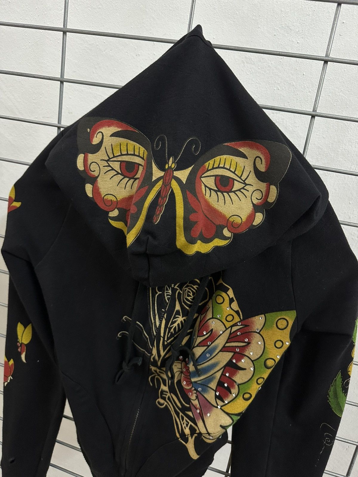 Ed Hardy Vintage Y2K Vibes Ed Hardy Eternal Love Double Zipper Hoodie Size US S / EU 44-46 / 1 - 15 Thumbnail