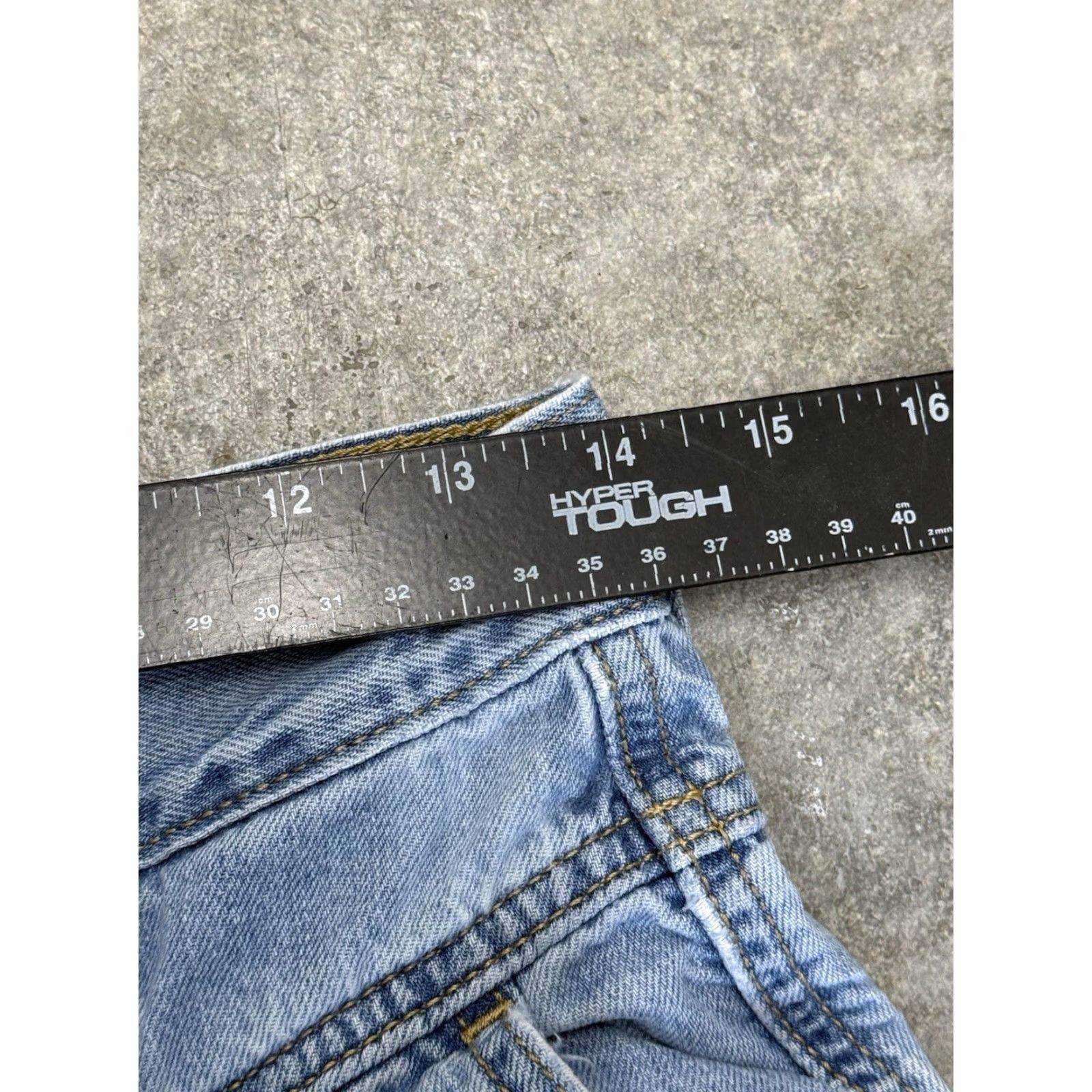 Levi's VINTAGE Levi’s Premium Big E 80s Balloon Leg Jeans Cropped Women Size 29 Blue 100% Cotton Denim High Rise Pockets Zipper Button Size 29" - 4 Thumbnail