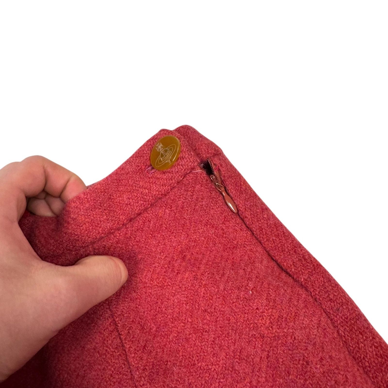 Vivienne Westwood Vivienne Westwood Red Mini Skirt 46 Size 32" / US 10 / IT 46 - 5 Thumbnail