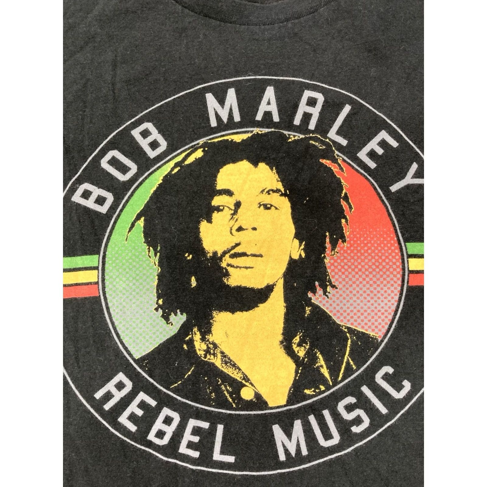 Gap Gap Bob Marley Graphic T-shirt Women Medium Black Short Sleeve Crew Neck Pullover Casual Music Retro 104 Size M / US 6-8 / IT 42-44 - 2 Thumbnail