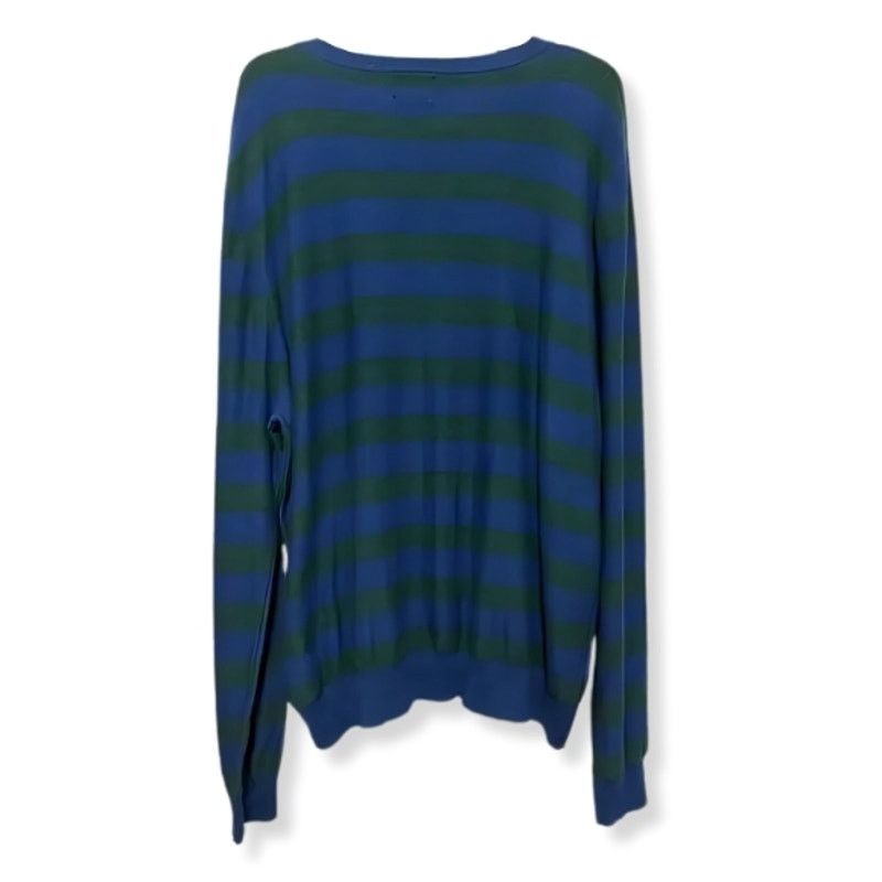 14th & Union 14th & Union Sweater Knitted Striped Blue Green Men's 2XL Size US XXL / EU 58 / 5 - 7 Thumbnail