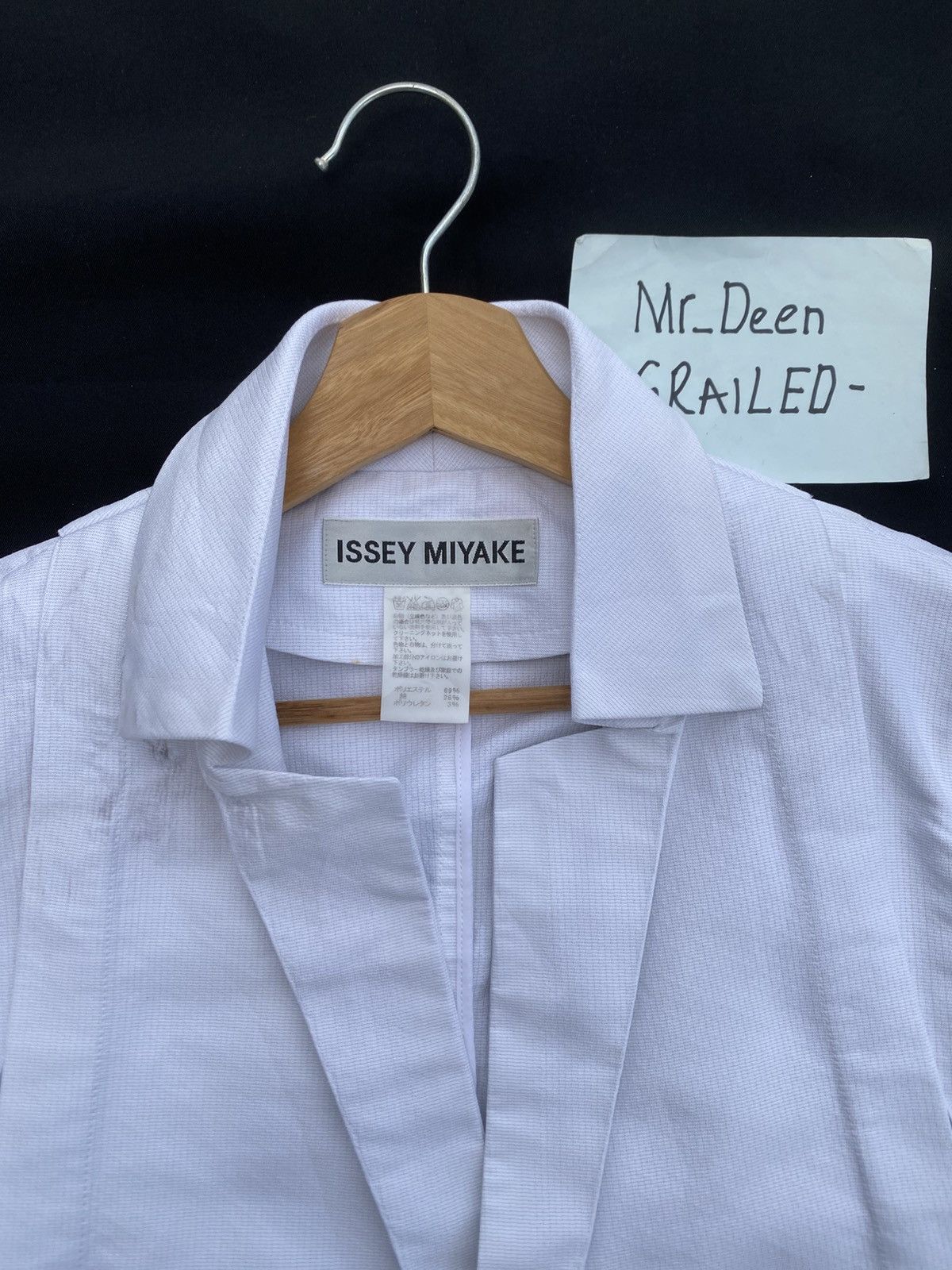 Issey Miyake Rare Vintage Issey Miyake Blazer Size 34R - 9 Thumbnail