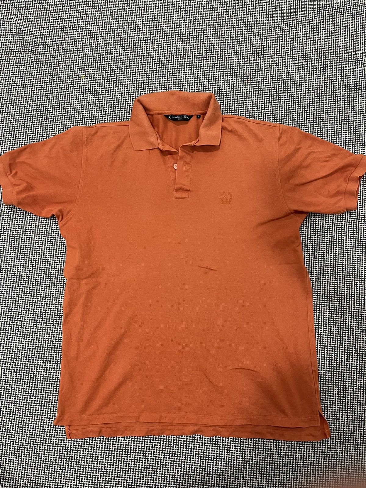 Designer × Dior Christian Dior Polo Short Sleeve Tee T Shirt Size US L / EU 52-54 / 3 - 1 Thumbnail