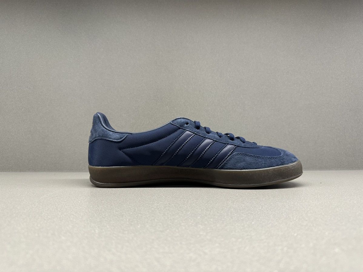 adidas gazelle silver green womens Gazelle Pre-School Shadow Navy/Screaming Green – Shoes & Sox main image 1