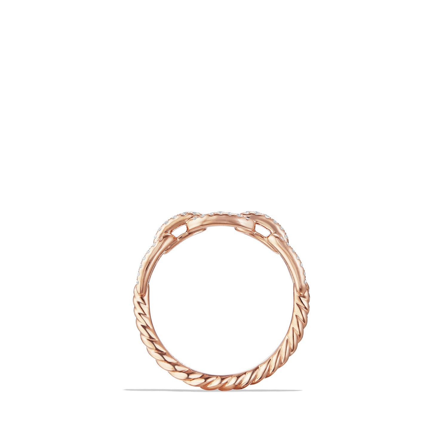 David Yurman o1s1wg111025 R13037D /Size 6 /Chain Link Ring in Golden Size ONE SIZE - 4 Thumbnail