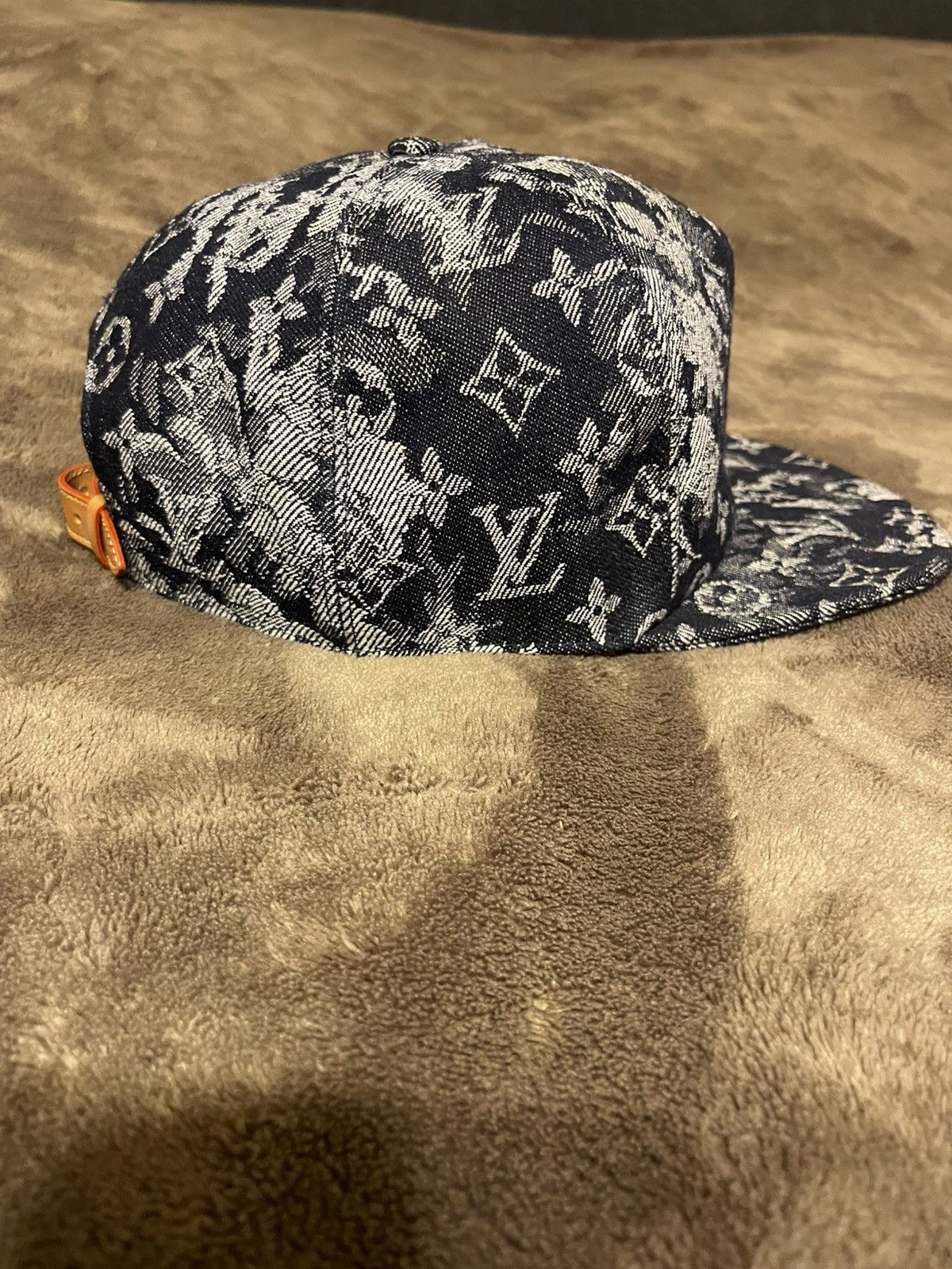 【美品】ルイヴィトン キャップ キャスケット モノグラムタペストリ 60 ルイ・ヴィトン「キャスケット・モノグラム タペストリー」「2021SS