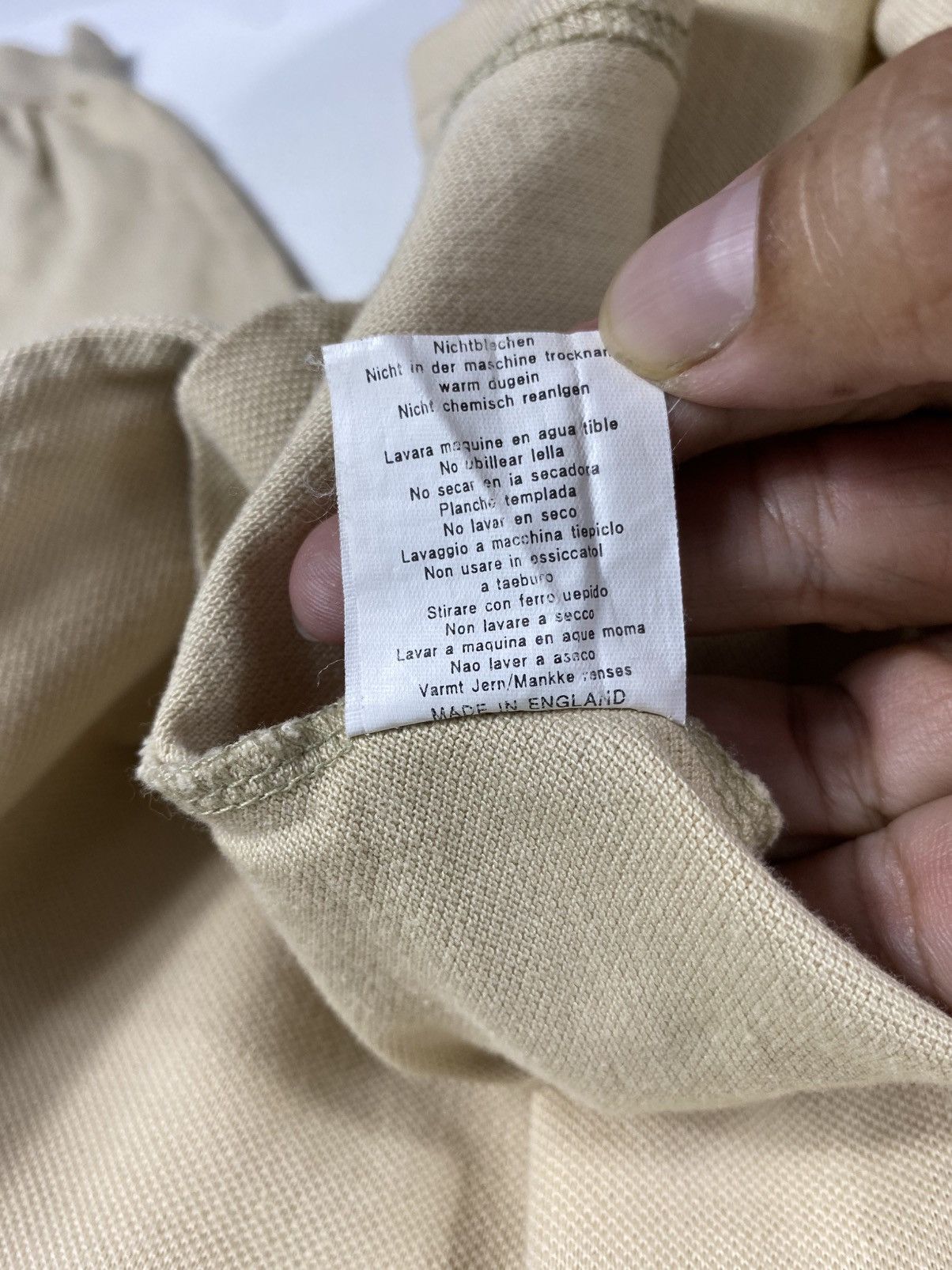 Burberry Vintage Burberrys Small Logo Embroidery Long Sleeve Size US M / EU 48-50 / 2 - 7 Thumbnail