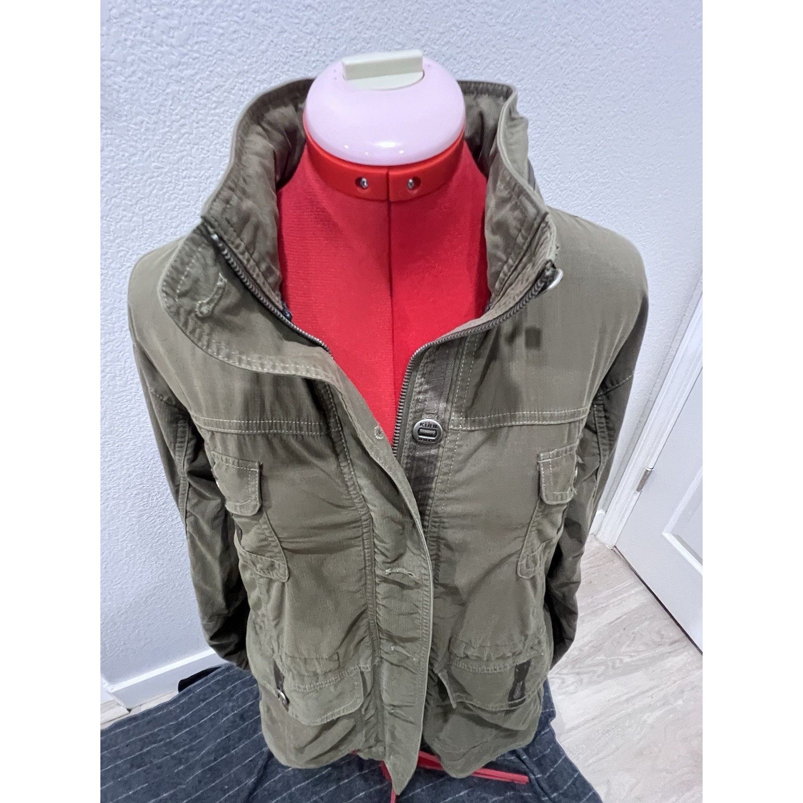 Kuhl KUHLREKON JACKET OLIVE GREEN UTILITY Hiking CARGO ZIP HOODED Size M / US 6-8 / IT 42-44 - 8 Thumbnail