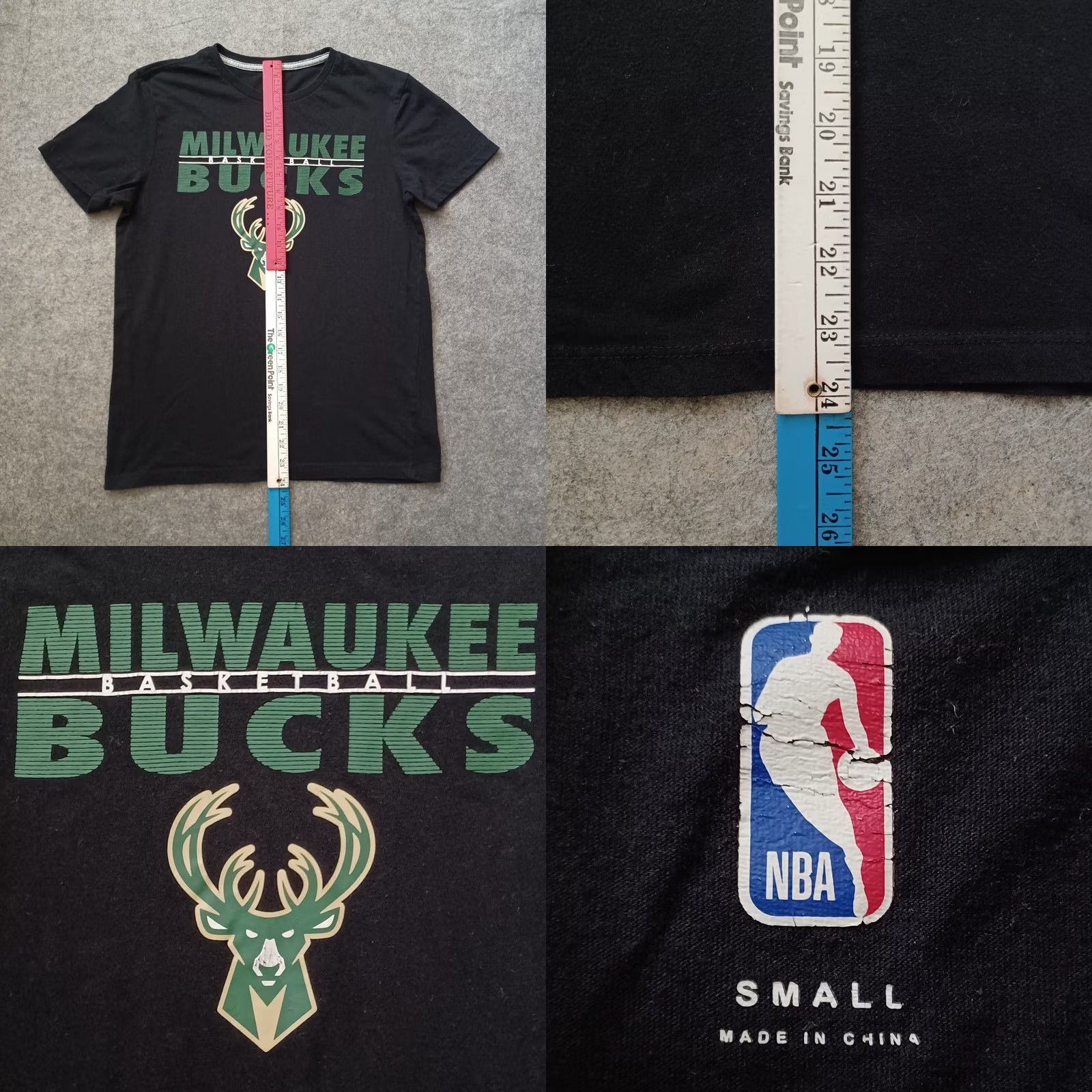 Vintage Notorious Bucks Basketball T Shirt Mens S Black Graphic Lot of 2 Size US S / EU 44-46 / 1 - 8 Thumbnail