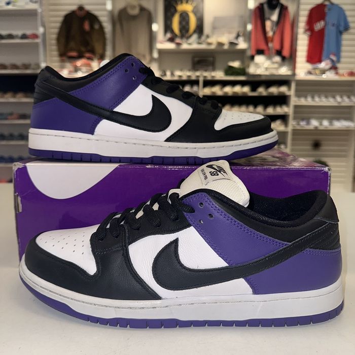 Nike Size 10 - Nike SB Dunk Low Court Purple | Grailed