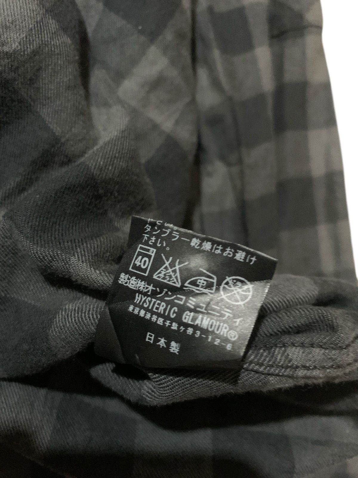 Hysteric Glamour Hysteric Glamour Tartan Plaid Shirt Size US M / EU 48-50 / 2 - 7 Thumbnail