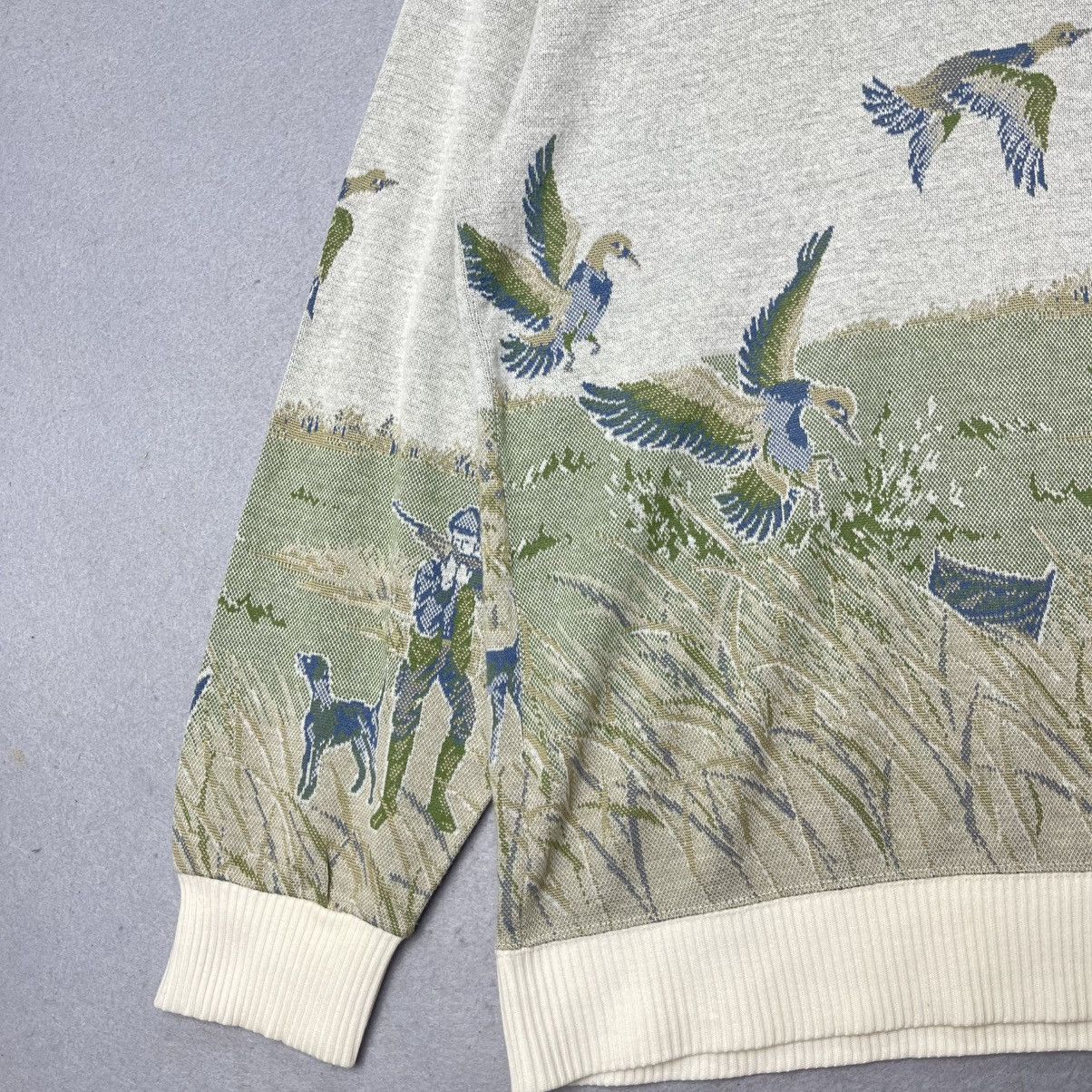Japanese Brand Vintage Japanese Hunting Tapestry Crewneck Size US L / EU 52-54 / 3 - 4 Thumbnail