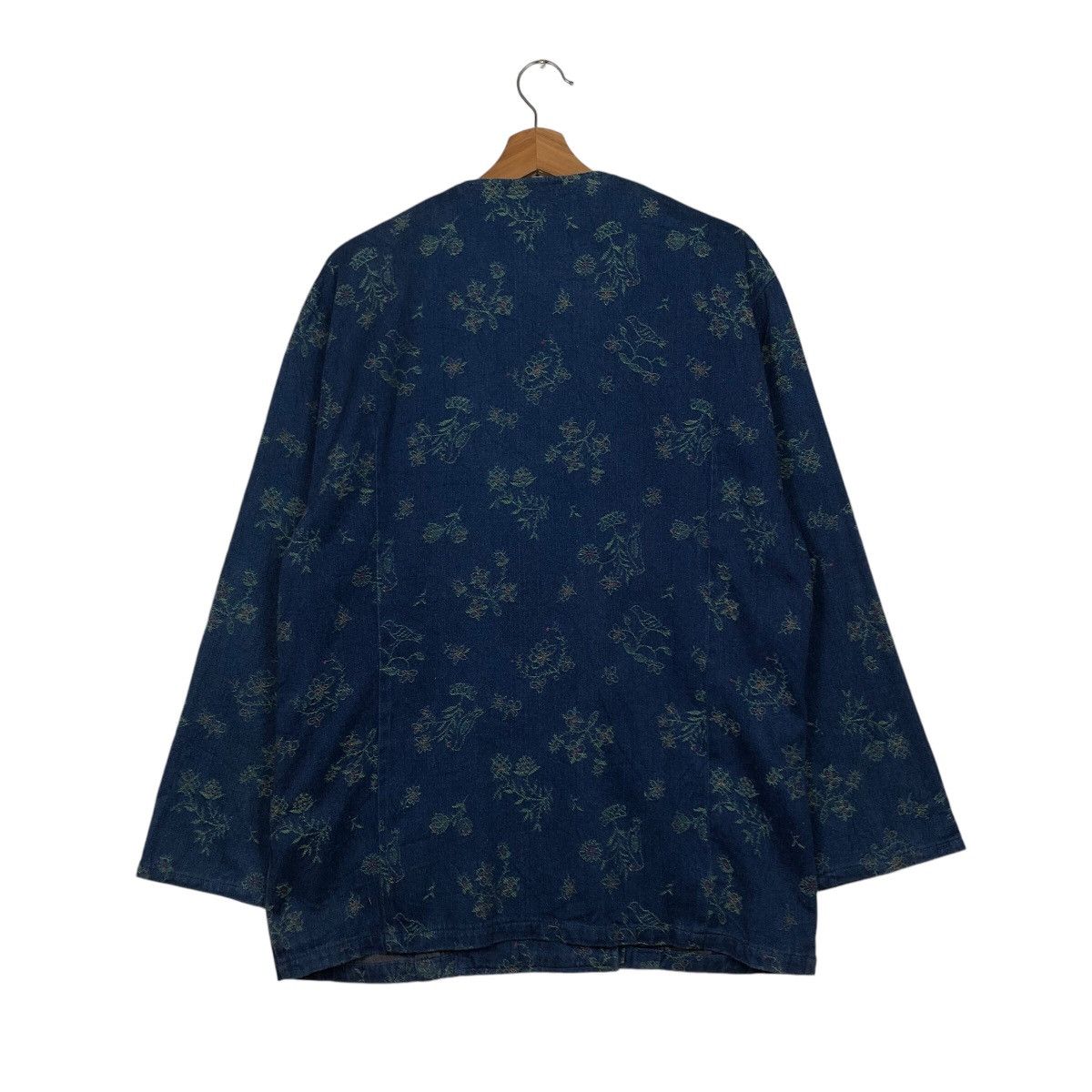 Japanese Brand 📌Vintage Indigo Denim Jacket Simple Life Size US M / EU 48-50 / 2 - 9 Thumbnail