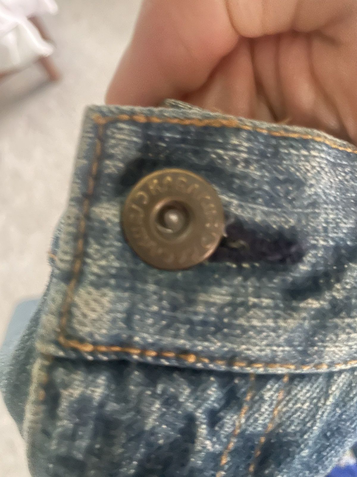 Other Karakuri embroidered japanese vintage denim Size US 34 / EU 50 - 6 Thumbnail