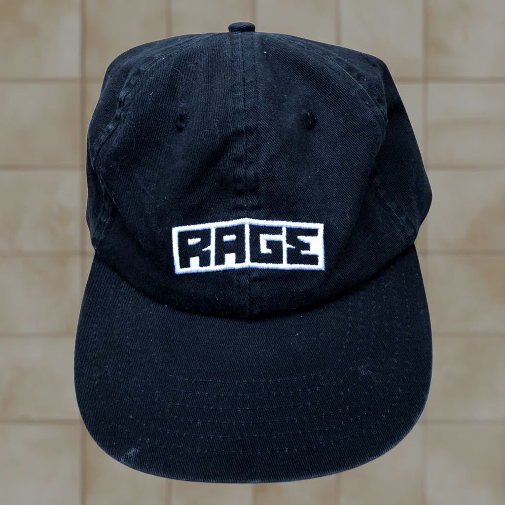 Orage RAGE Baseball Hat Men's One Size Dad Cap Black Adjustable Cotton Size ONE SIZE - 1 Thumbnail