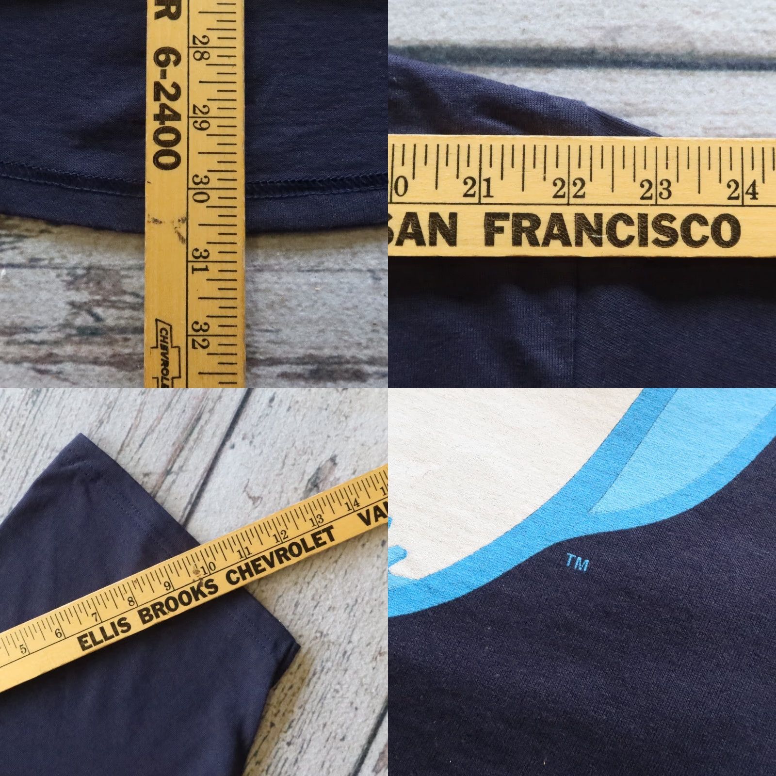 Vintage Vintage The Rolling Stones Toronto Band Tour Tshirt XL Blue Mens T-Shirt Band 80s 90s-style Merchan Size US XL / EU 56 / 4 - 8 Thumbnail