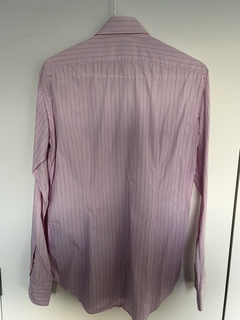 Kamakura Toyko Slim Fit - Pink Stripe (15 1/3 - 34 1/3) Size US M / EU 48-50 / 2 - 2 Thumbnail