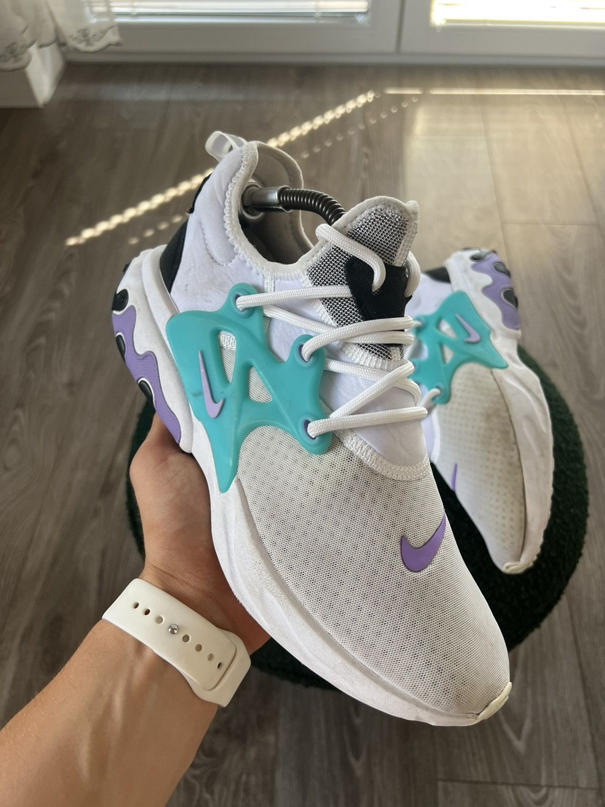 Nike ‼️Nike React Presto Cassette GS Sneakers‼️ Size US 8.5 / EU 41-42 - 2 Thumbnail