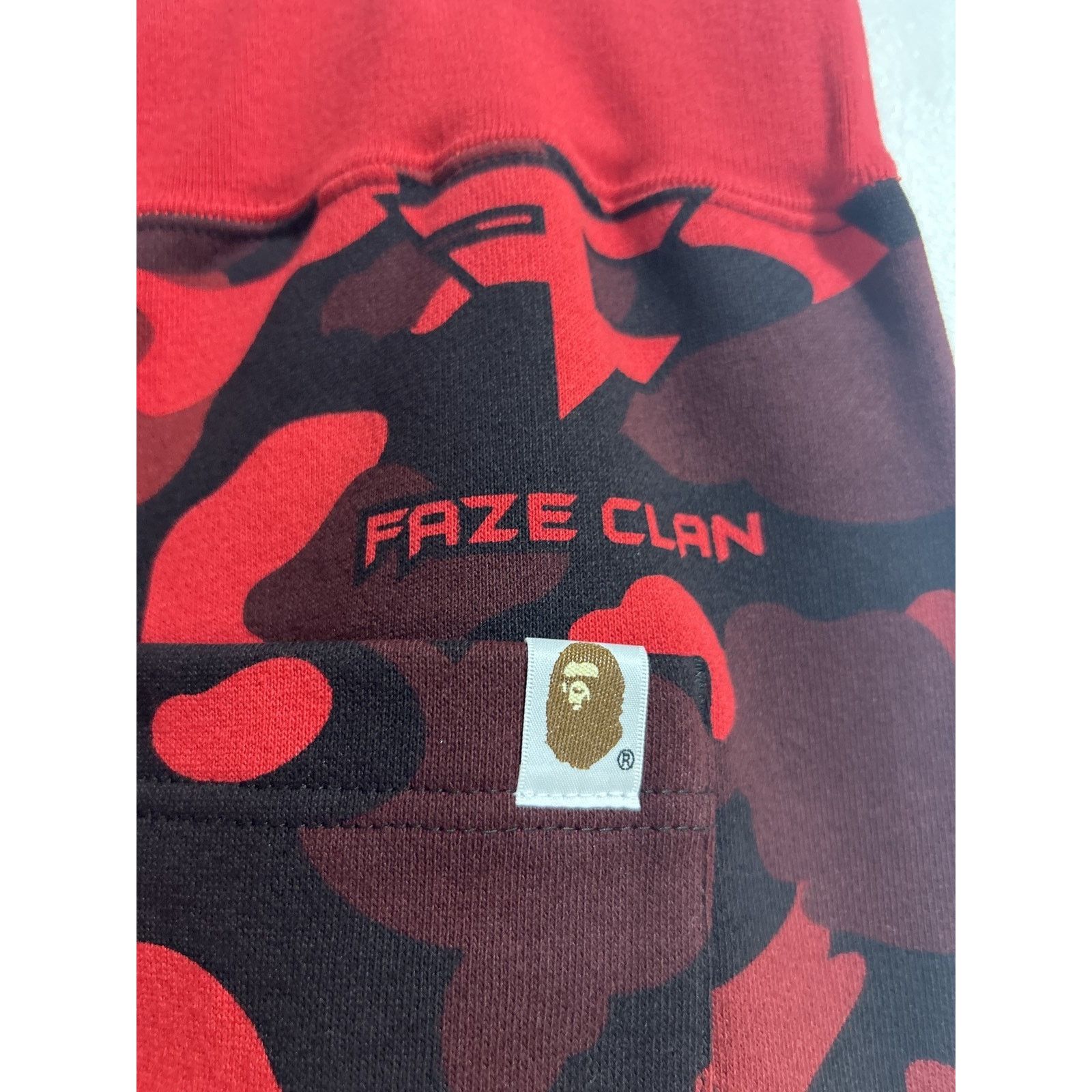 Bape BAPE FAZE CLAN RED ABC CAMO JOGGER SIZE XL NEW Size US 34 / EU 50 - 5 Thumbnail