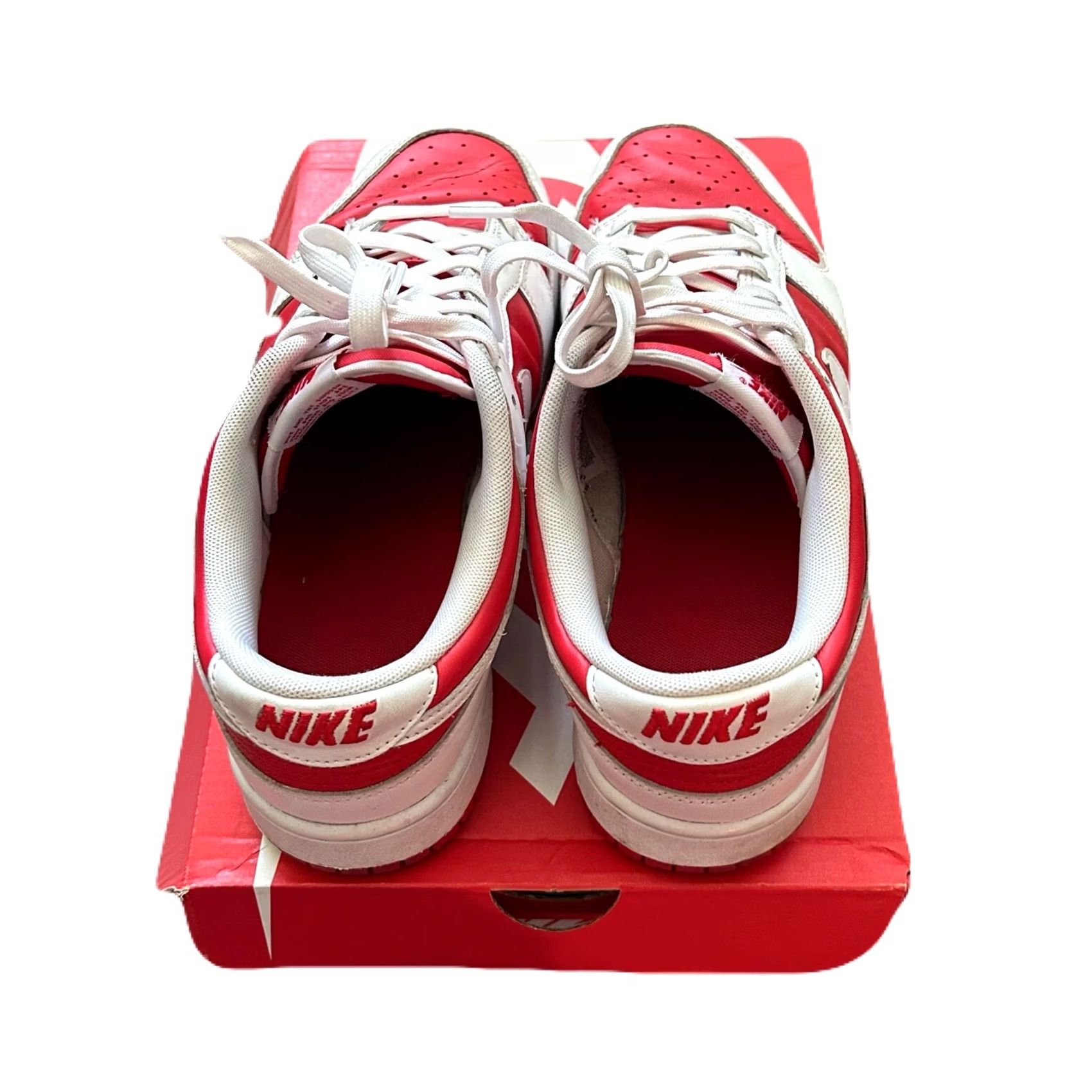 Nike Nike Dunk Low Championship Red Men’s Shoe 11 Size US 11 / EU 44 - 4 Thumbnail