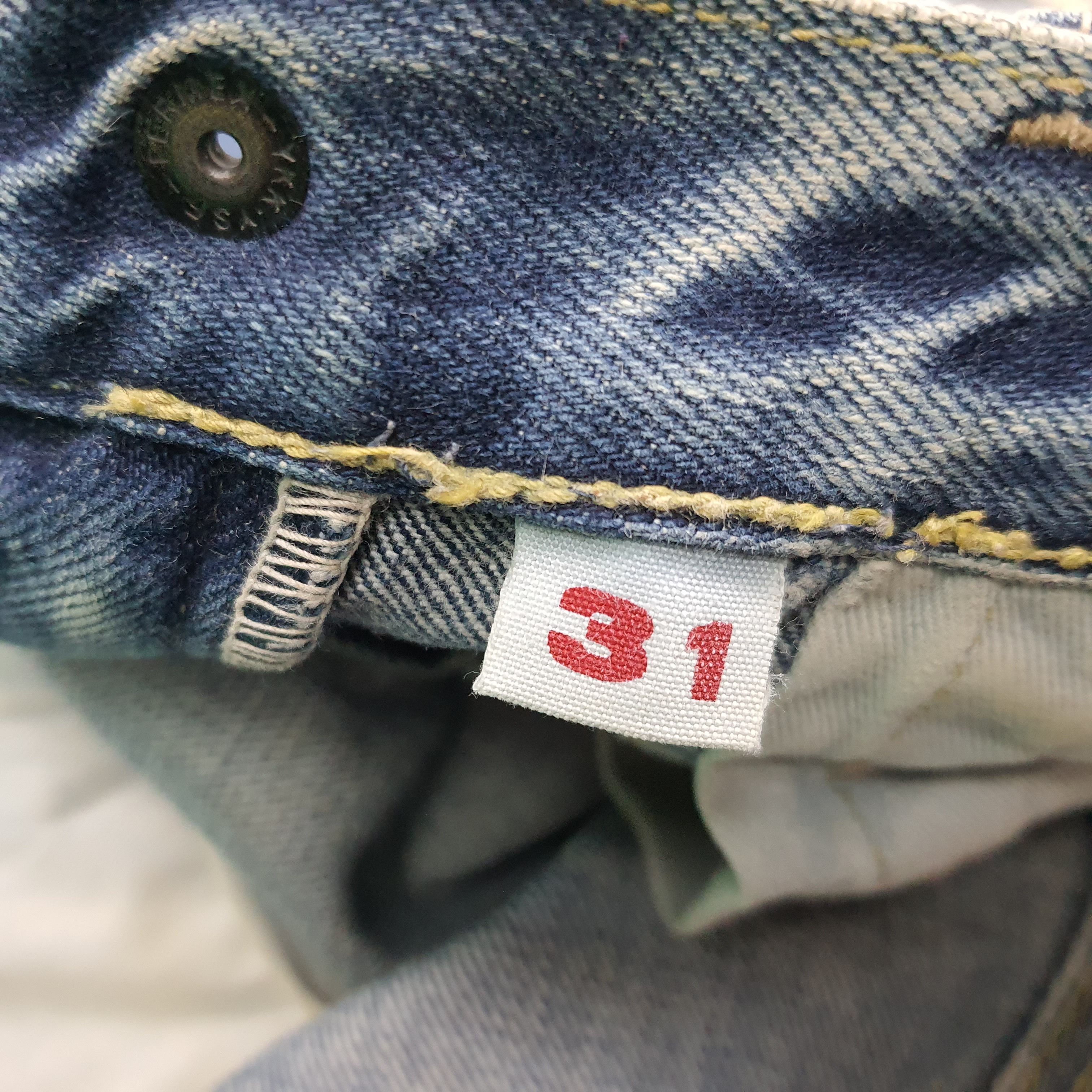 Blue Blue Japan Blue Blue Japan Hollywood Ranch Market Distressed E1N34 Size US 31 - 8 Thumbnail
