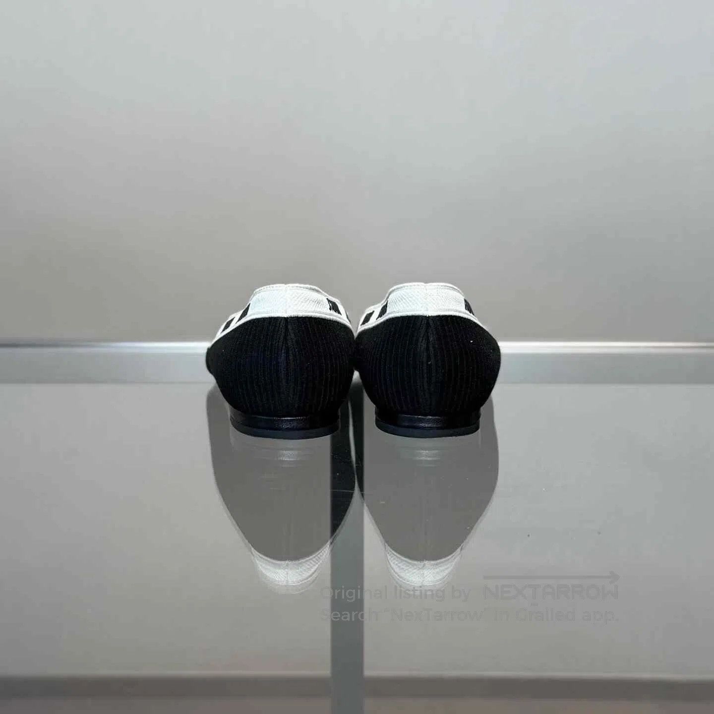 Dior Dior J'Adior Black Pointed-Toe Flats. Size US 7.5 / IT 37.5 - 4 Thumbnail