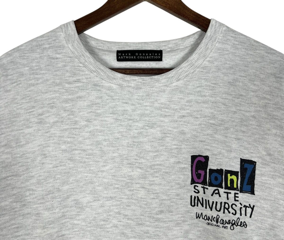 Girl Skateboards × Vintage Vintage Mark Gonzales State University Artwork Crew Neck Size US XL / EU 56 / 4 - 5 Thumbnail