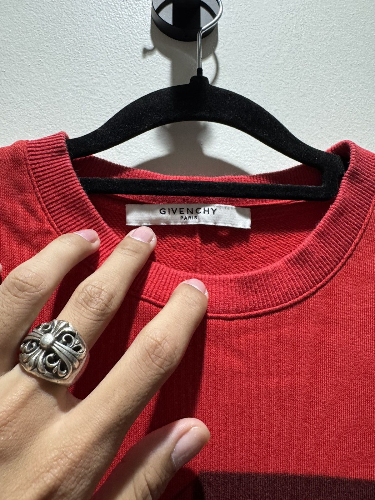 Givenchy Givenchy Red Bambi Sweater Size US XS / EU 42 / 0 - 4 Thumbnail