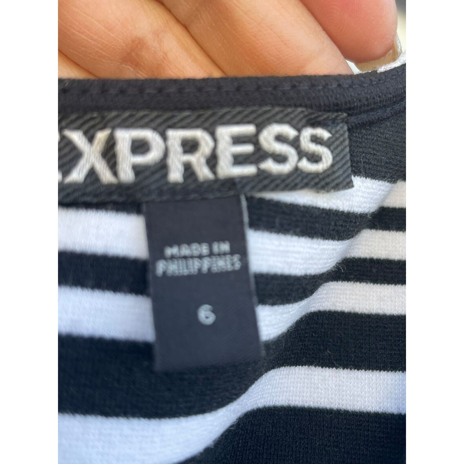 Express Sz 6 Express Dress Women Black Shift Scoop Neck Sleeveless S Size M / US 6-8 / IT 42-44 - 3 Thumbnail