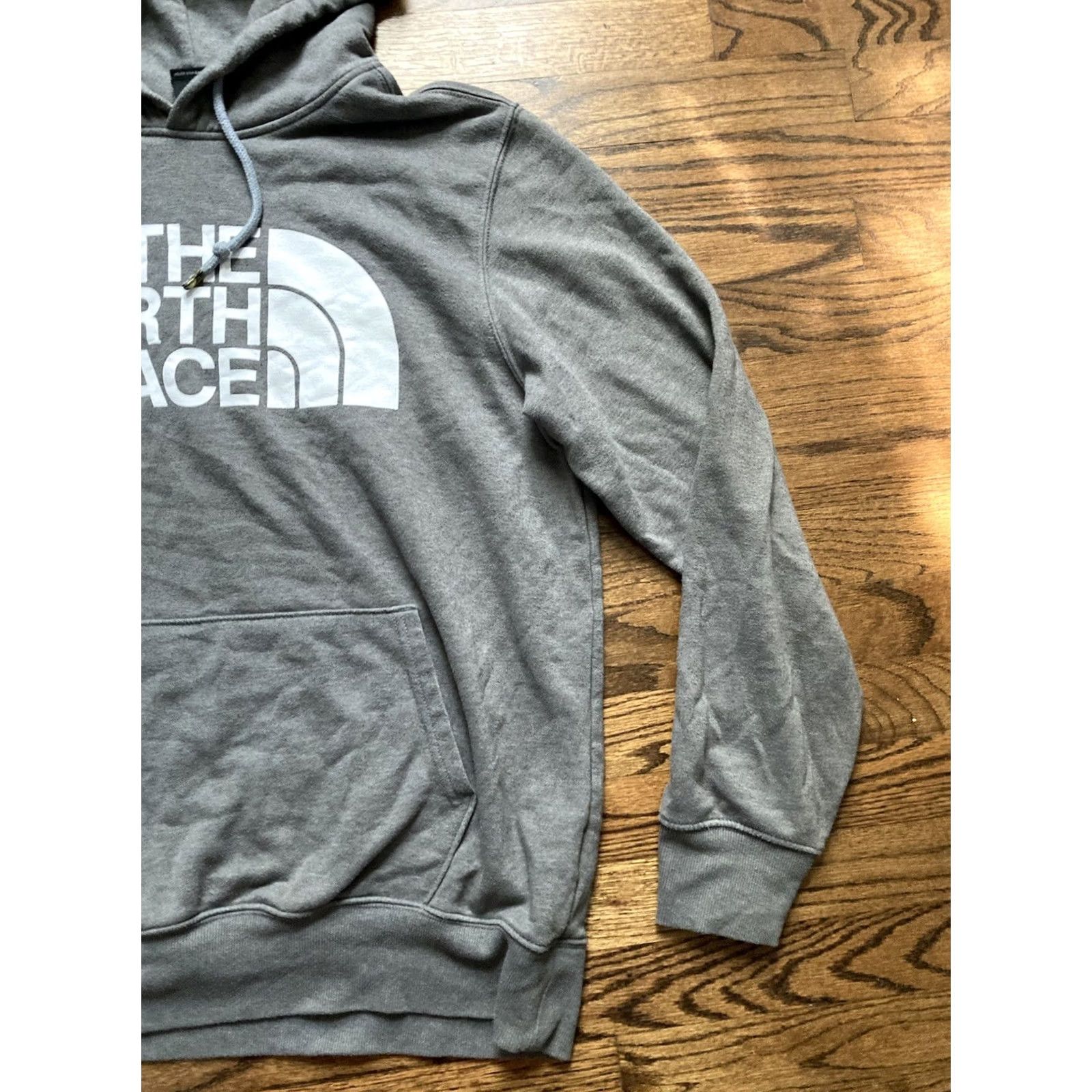 The North Face The North Face Hoodie Mens Size Large Logo Sweatshirt Gray Spell Out Size US L / EU 52-54 / 3 - 3 Thumbnail