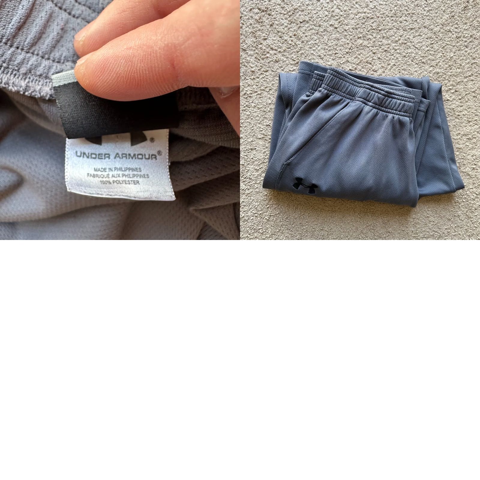 Under Armour Under Armour Joggers Mens Large Grey Straight Leg Track Pants 30x30 Size US 33 - 9 Thumbnail