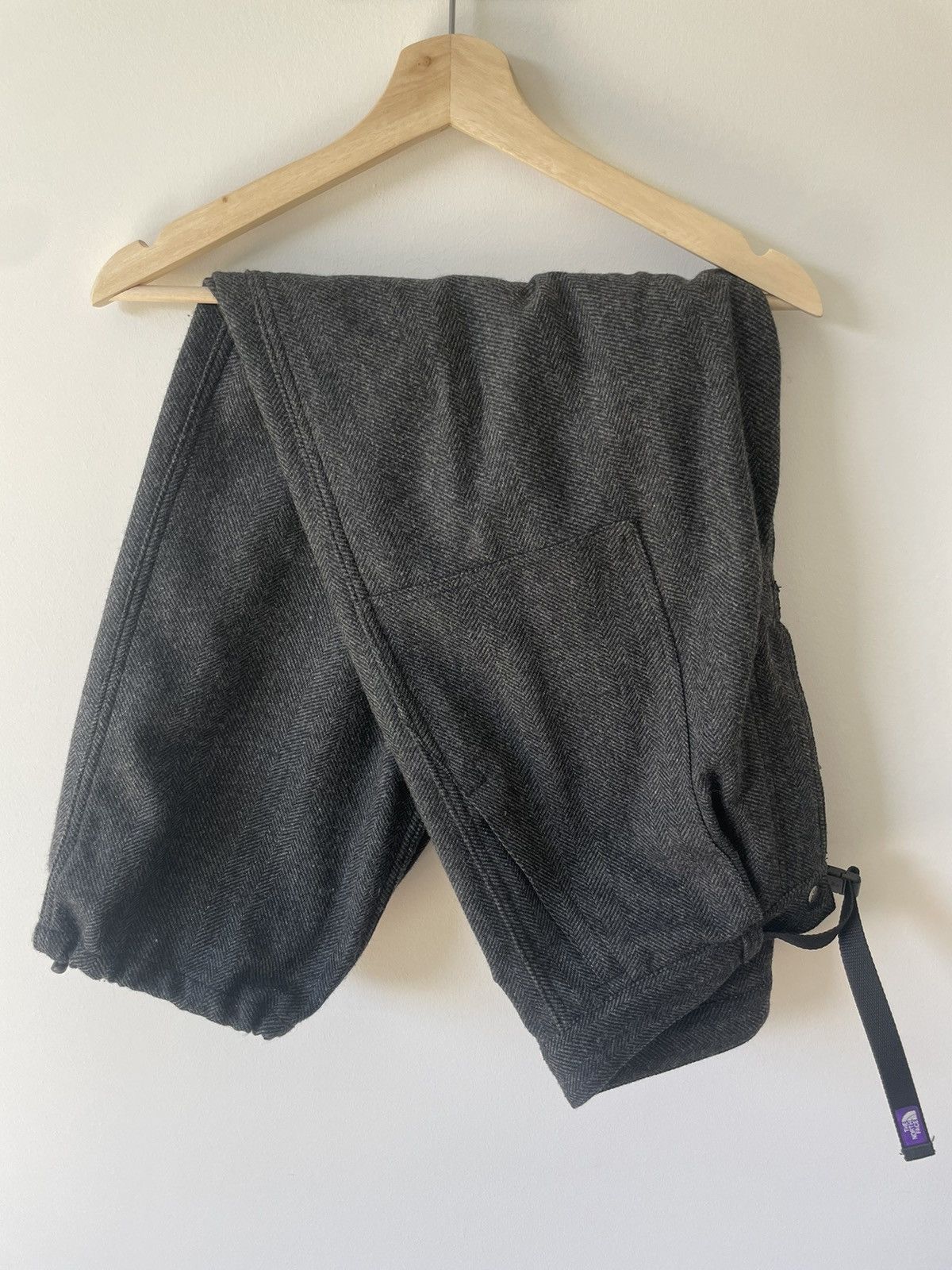 image of The North Face Purple Label Herringbone Utility Pant in Charcoal, Men's (Size 32)