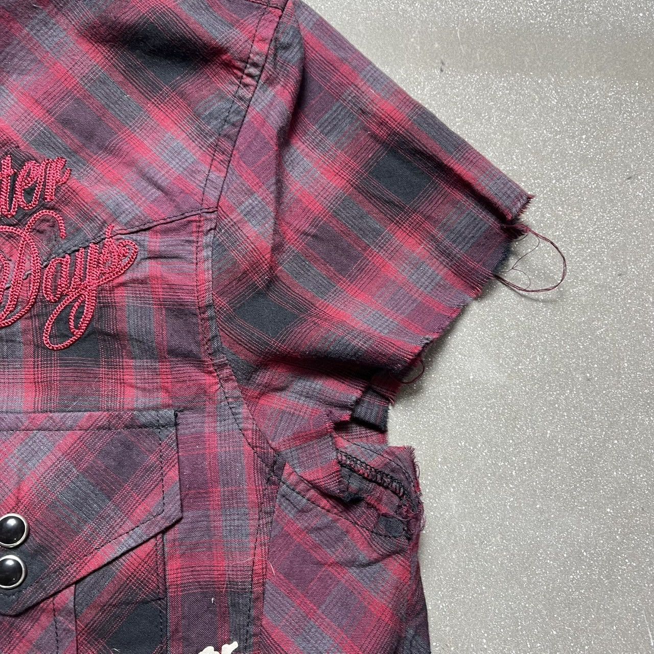 Japanese Brand × semanticdesign Semantic Design Paid Short Sleeve Shirt Size L / US 10 / IT 46 - 7 Thumbnail