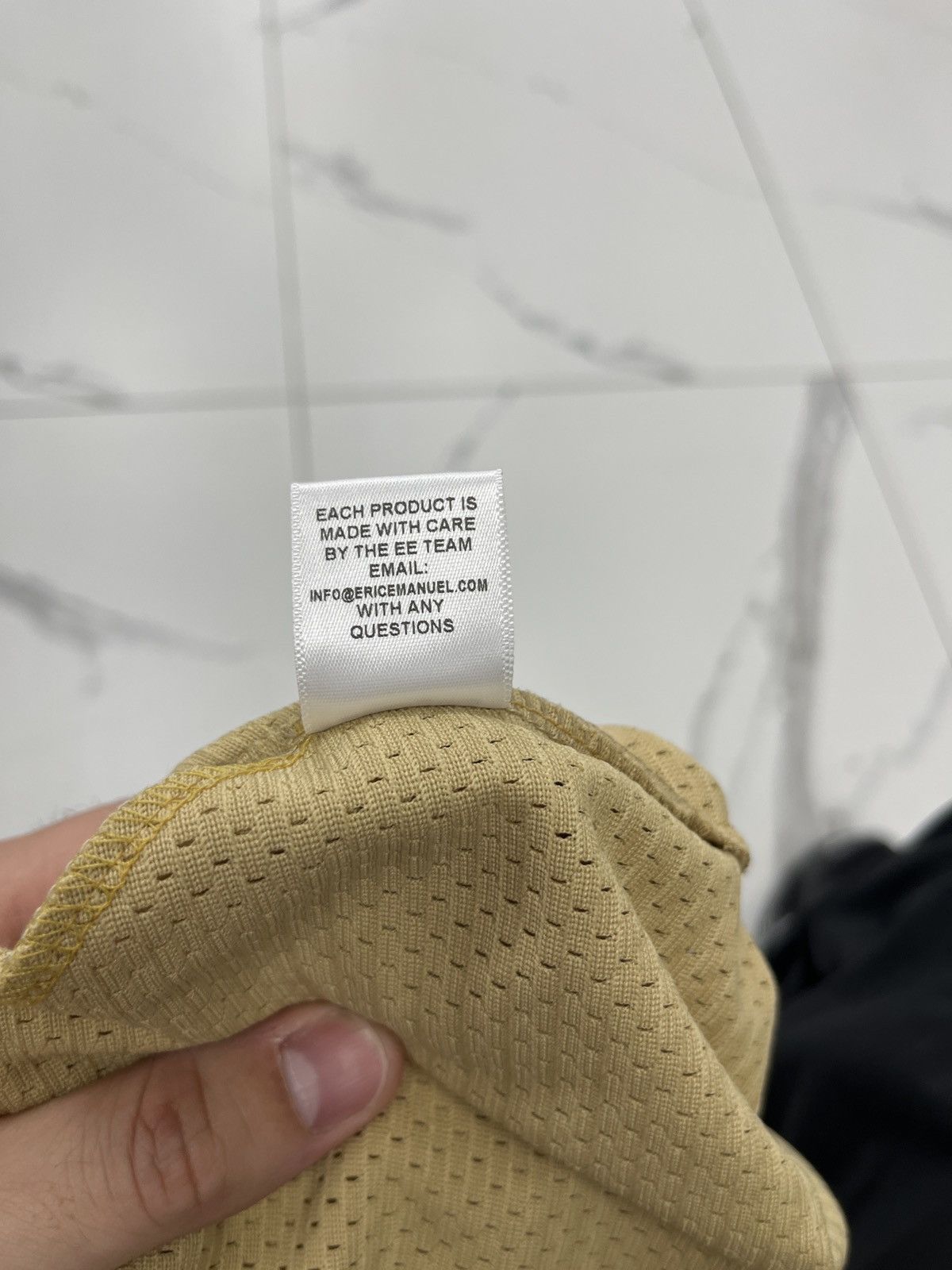 Eric Emanuel Eric Emanuel EE Basic Short "Gold/Off White" Size US 30 / EU 46 - 4 Thumbnail