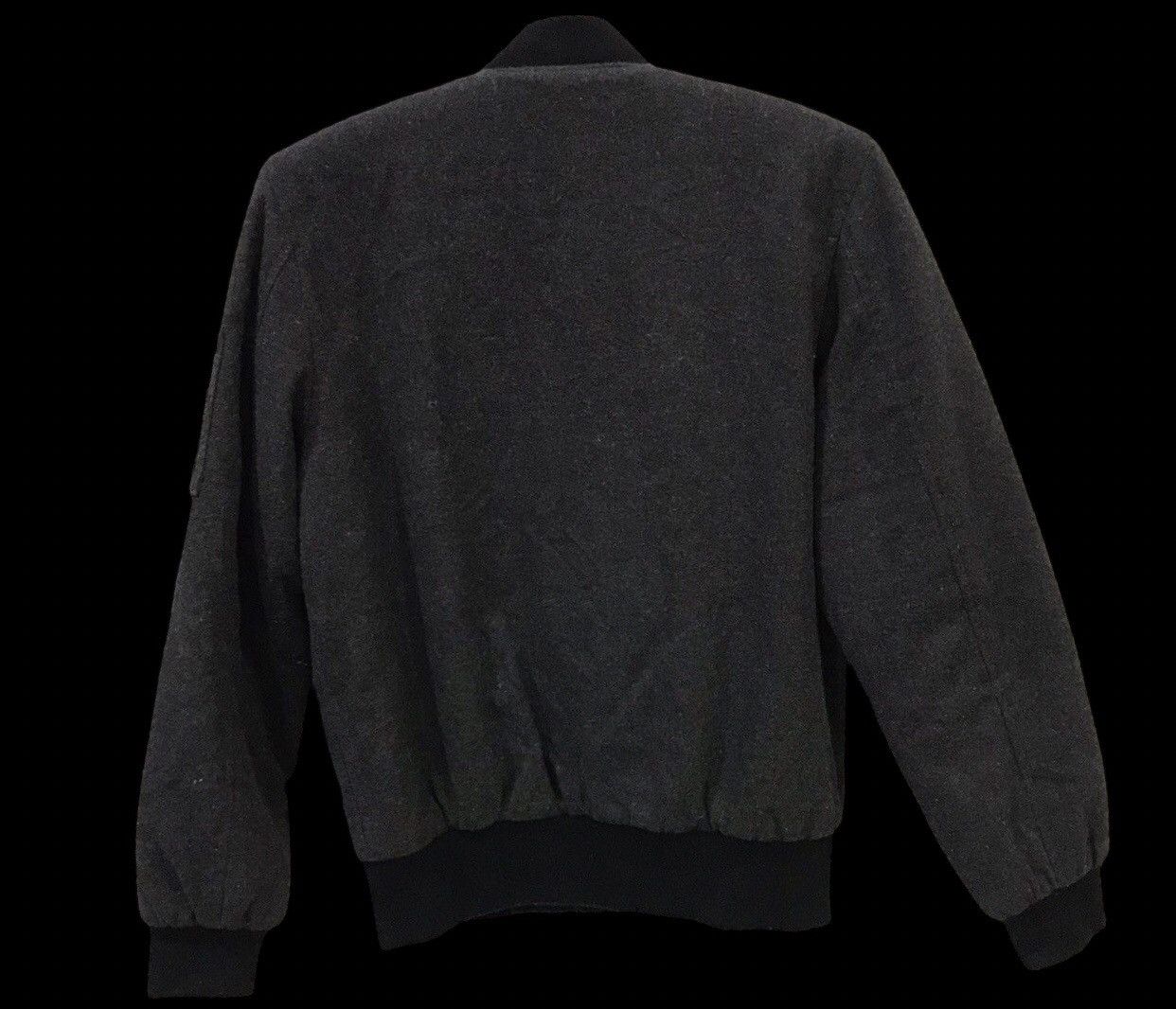 Japanese Brand DIVISION 01 Japan Wool Bomber Jacket Size US M / EU 48-50 / 2 - 2 Thumbnail