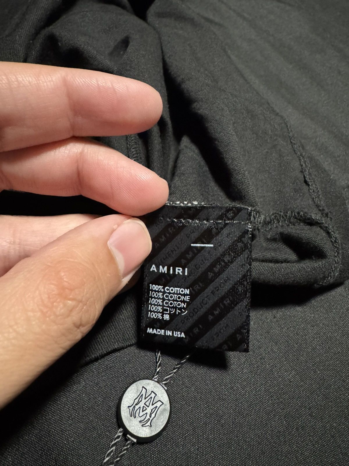 Amiri Amiri core logo tee Size US XL / EU 56 / 4 - 7 Thumbnail