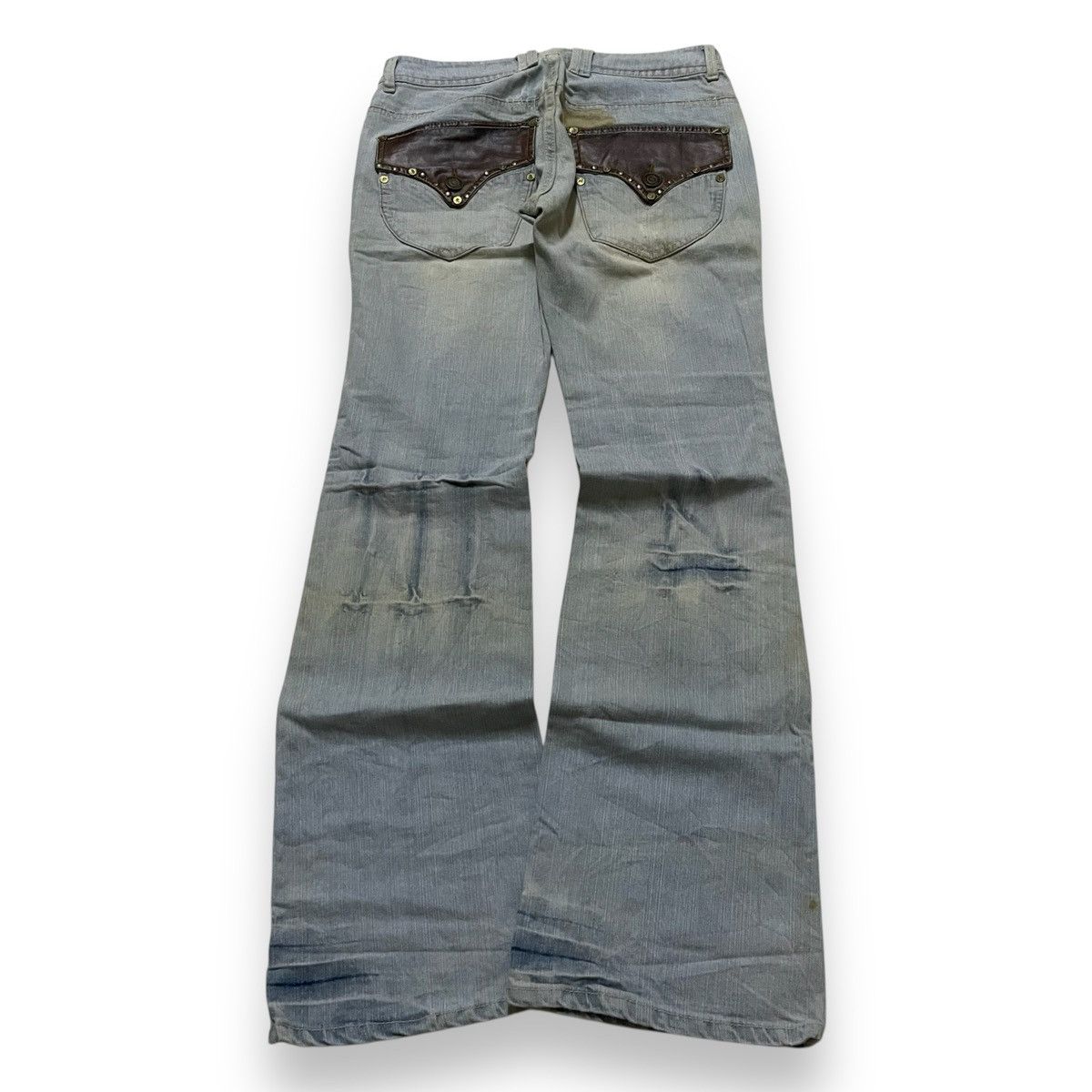If Six Was Nine ORIGINAL CLASSIC FLARE INDECENT DENIM (30×41) Size US 30 / EU 46 - 9 Thumbnail