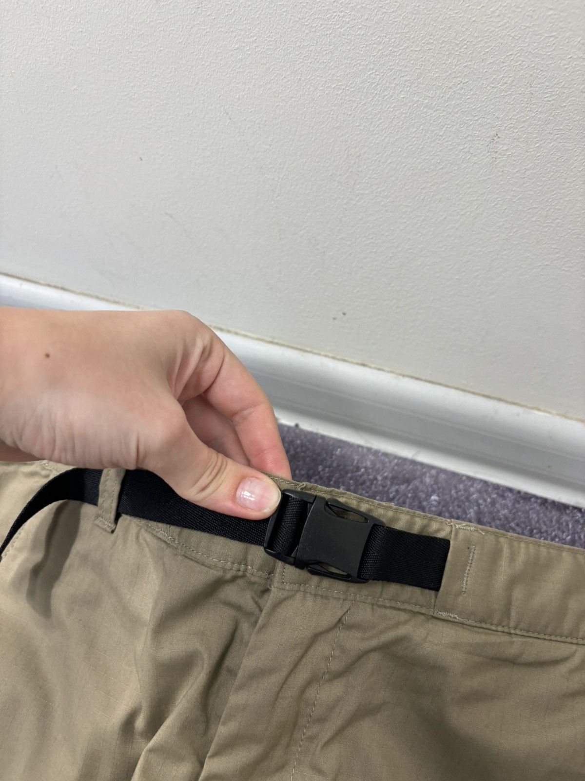 Uniqlo Uniqlo Men’s Japanese Belted Tactical Pants Trousers Size US 30 / EU 46 - 7 Thumbnail