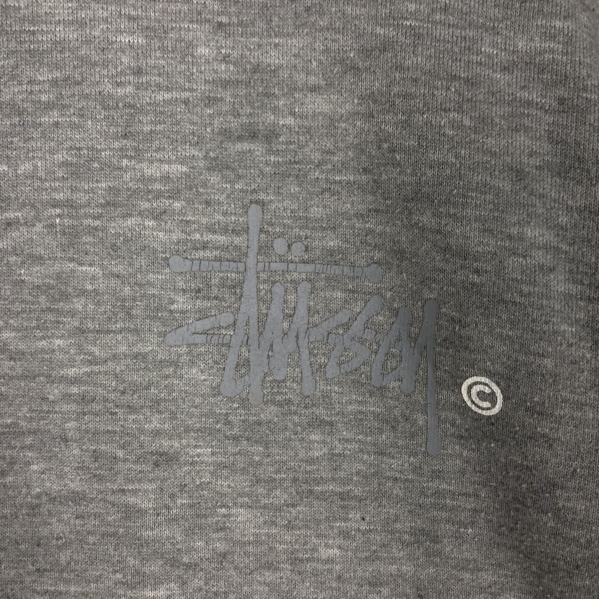 Japanese Brand × Stussy Vintage Stussy Japanese Brand Rare Design Grey Sweatshirt Size US S / EU 44-46 / 1 - 10 Thumbnail