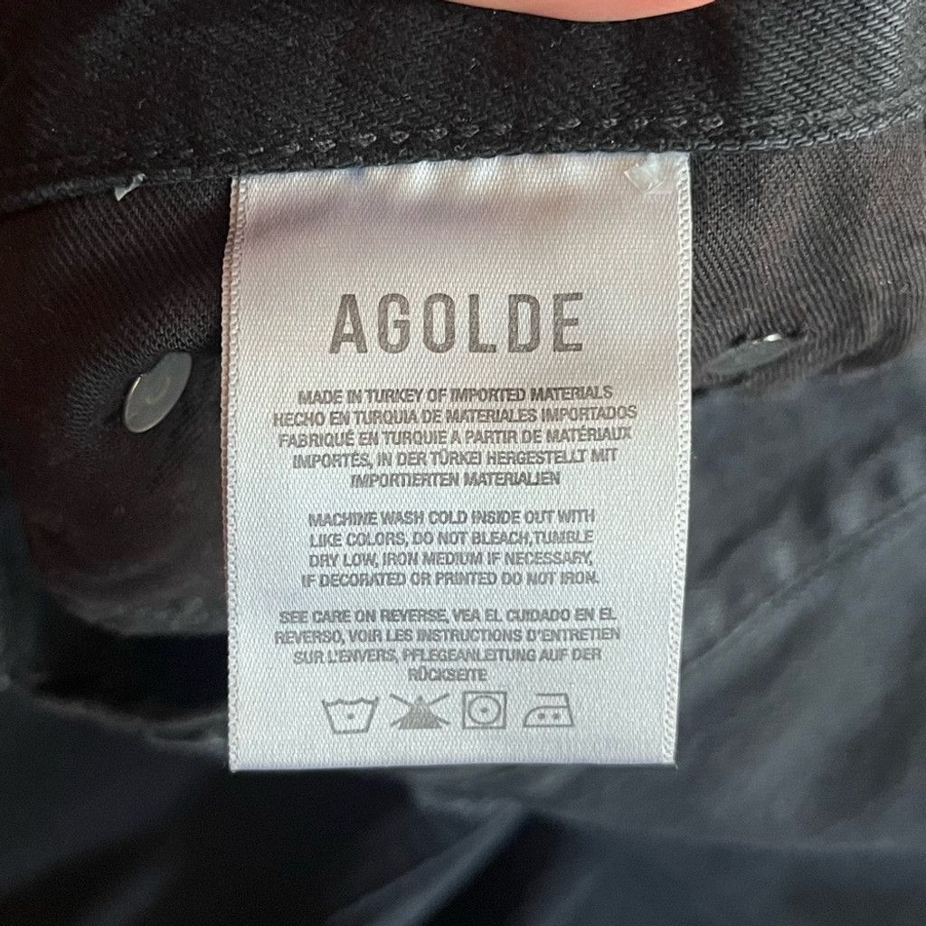 Agolde 🖤 AGOLDE Black Bermuda Denim Shorts – Y2K 90s Vibes 🖤 Size 42" / US 20 - 8 Thumbnail