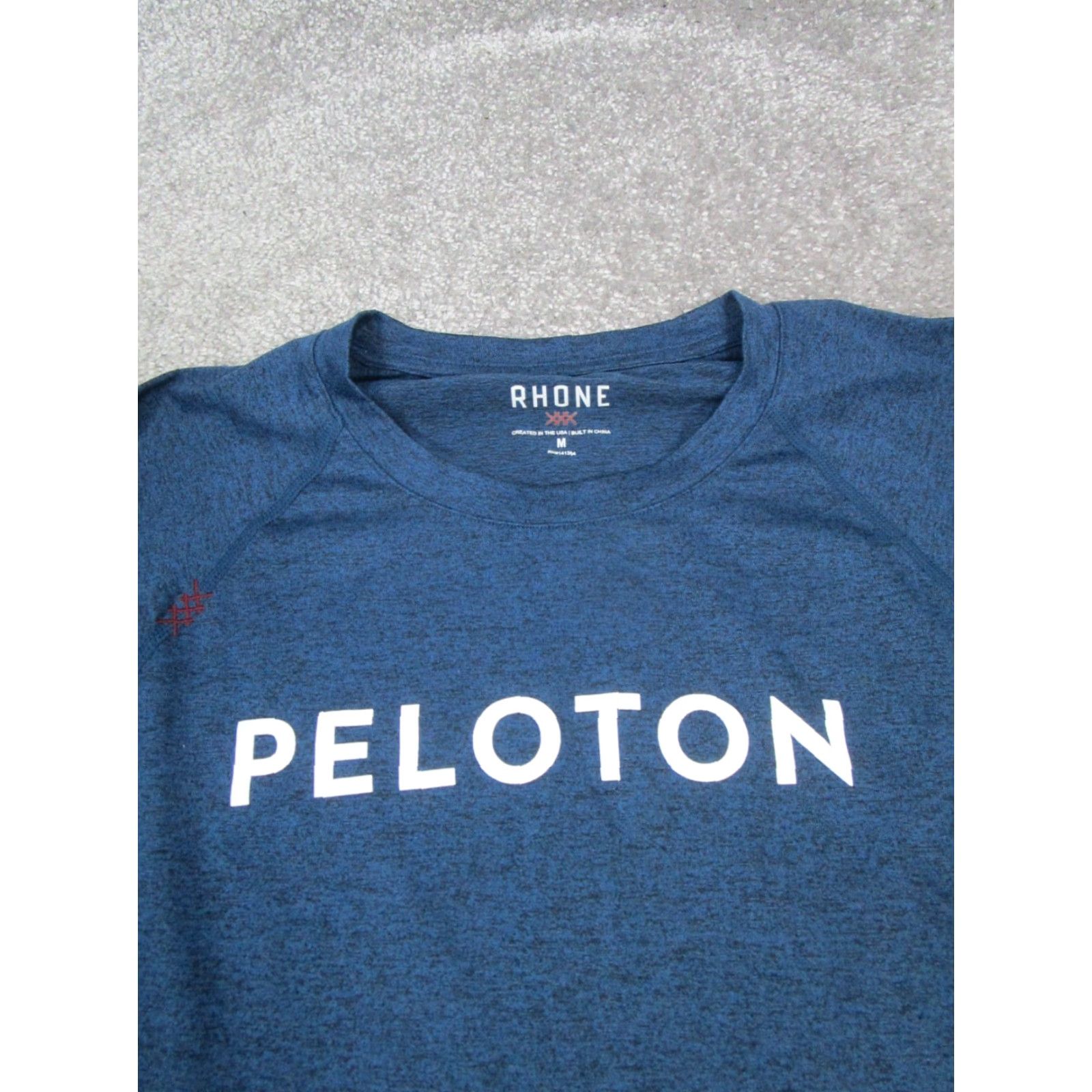 Rhone Rhone Shirt Womens Medium Blue Peleton Cycling Pullover Shirt Size M / US 6-8 / IT 42-44 - 2 Thumbnail