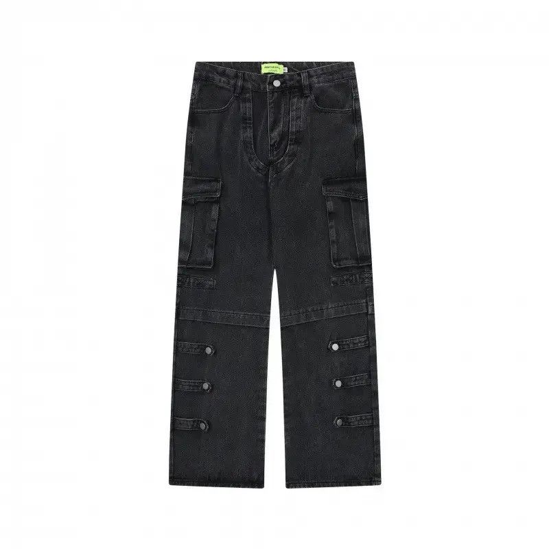 Japanese Brand Retro loose high street straight leg jeans Size US 32 / EU 48 - 5 Thumbnail