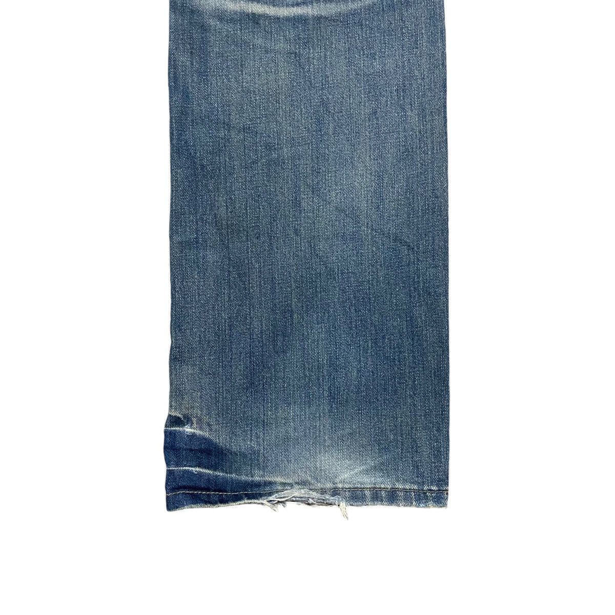 Japanese Brand CRAZY LEOPARD Denim Poker Jeans Ripped Size US 32 / EU 48 - 17 Thumbnail