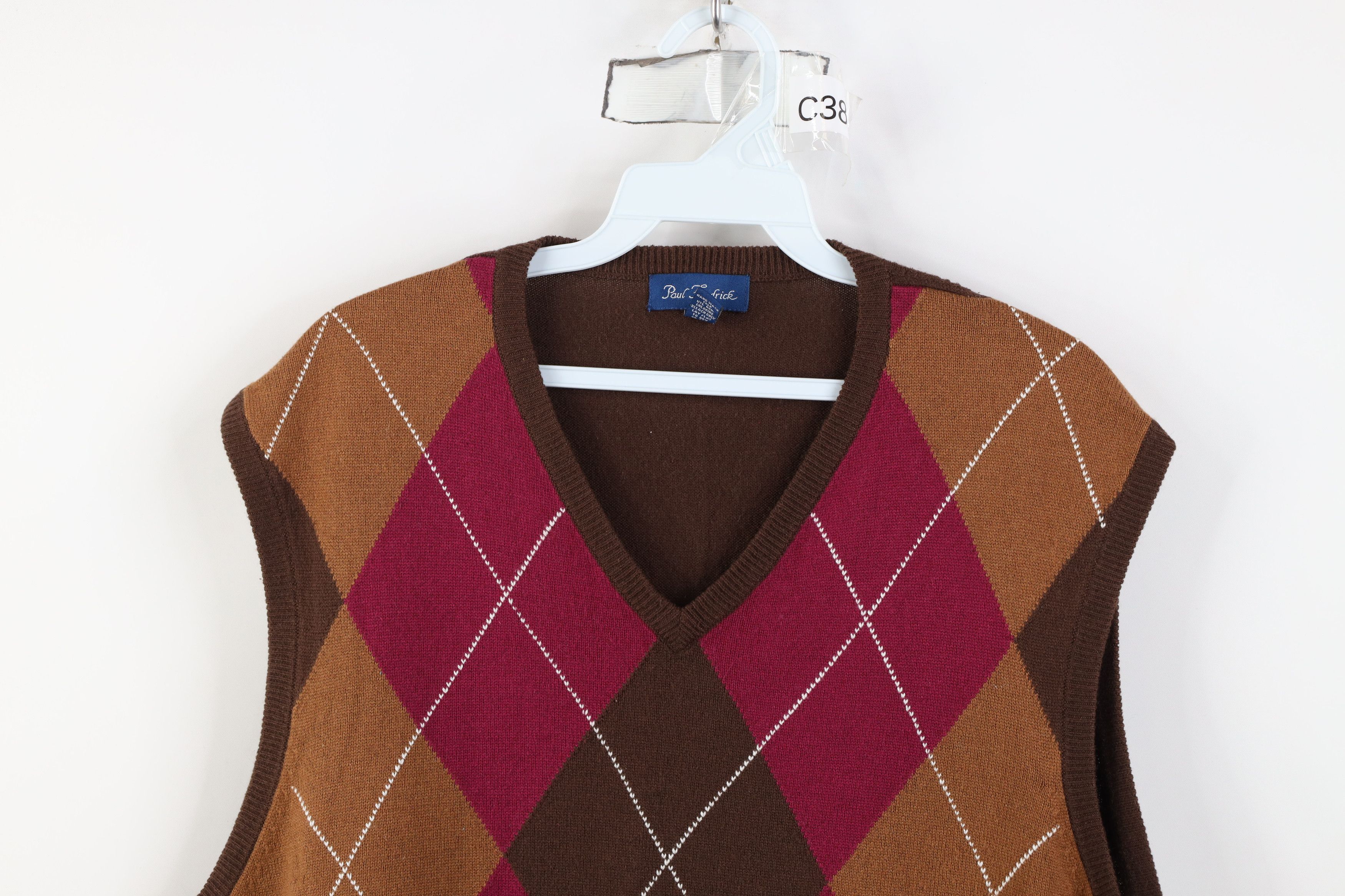 Vintage Vintage Y2K Streetwear Silk Cashmere Knit Sweater Vest Size US L / EU 52-54 / 3 - 2 Thumbnail