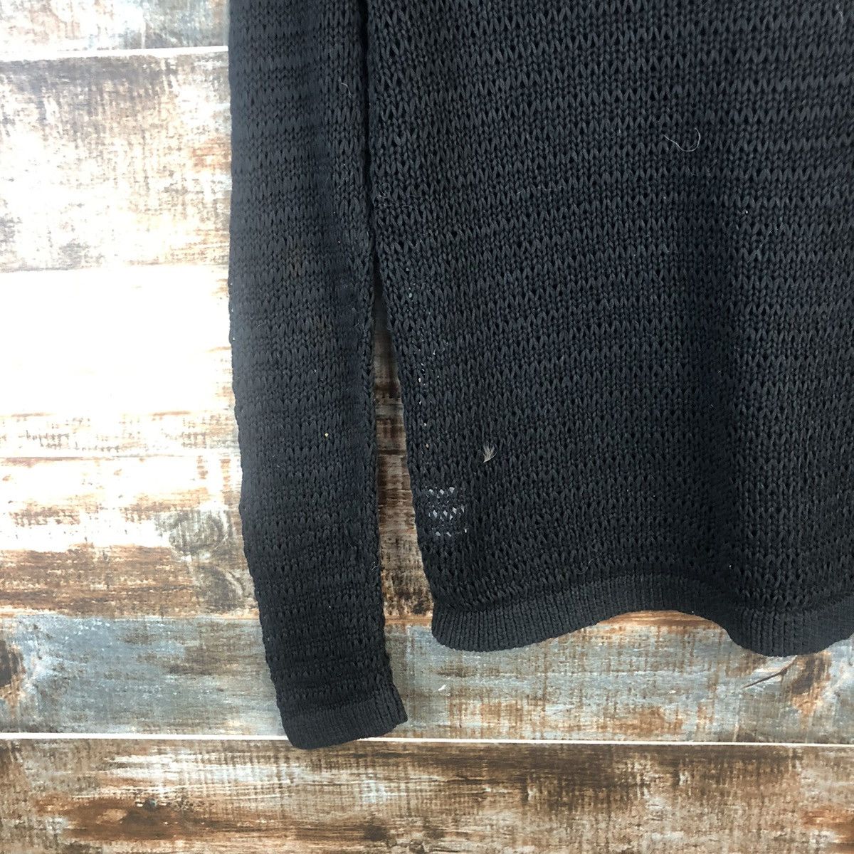 Vintage DL Uniqlo crochet Black Knitwear #C547 Size M / US 6-8 / IT 42-44 - 17 Thumbnail