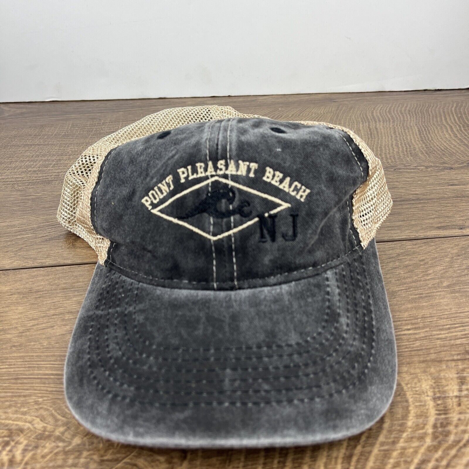 Other Point Pleasant Beach Hat New Jersey Gray Hat Adjustable Adul Size ONE SIZE - 3 Thumbnail