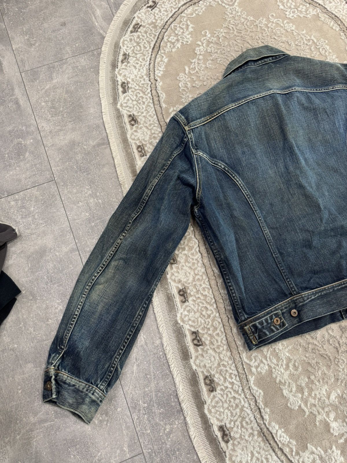 Diesel Vintage Diesel distressed denim jeans jacket size Size US L / EU 52-54 / 3 - 13 Thumbnail