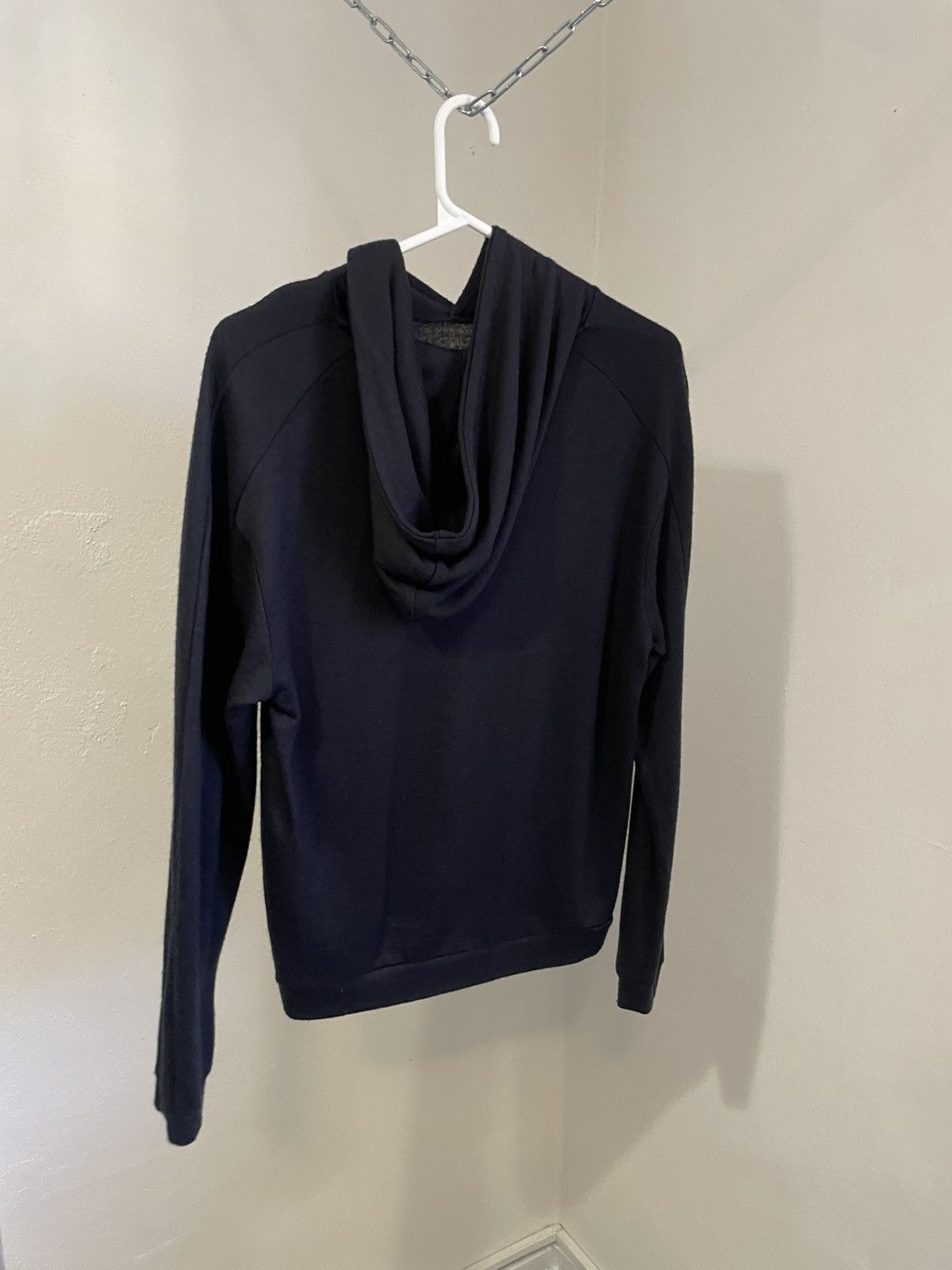 Raf Simons Raf Simons wool hoodie in navy blue Size US L / EU 52-54 / 3 - 2 Thumbnail