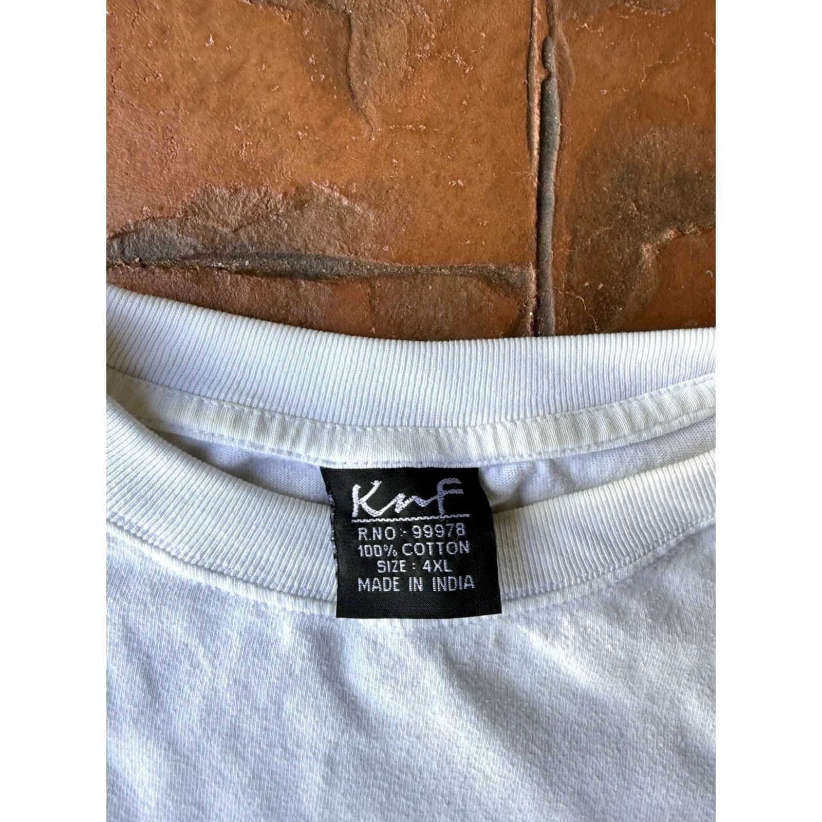 Vintage VINTAGE Touch of Gold T-Shirt 4XL White Short Sleeve Crew Neck Men 90s Miami Poe Boy Entertainment Logo Size US XXL / EU 58 / 5 - 2 Thumbnail